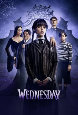 پوستر رسمی سریال Wednesday (2022)