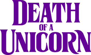 لوگوی رسمی فیلم Death of a Unicorn (2025)