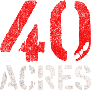 لوگوی رسمی فیلم 40 Acres (2024)