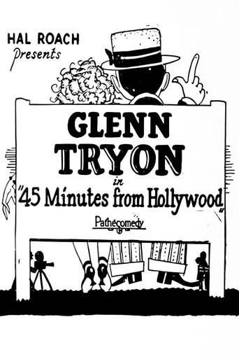 پوستر رسمی فیلم 45 Minutes from Hollywood (1926)