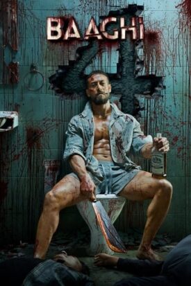 Official poster for فیلم Baaghi 4 (2025)