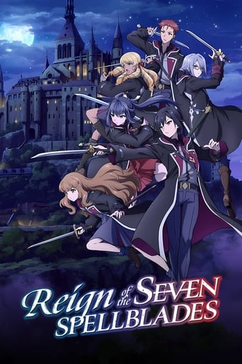 پوستر رسمی سریال Reign of the Seven Spellblades (2023)