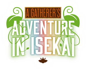 لوگوی رسمی انیمه A Gatherer's Adventure in Isekai (2025)