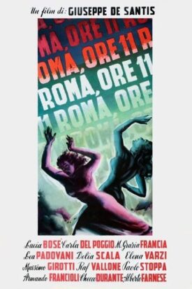 پوستر رسمی فیلم Rome 11:00 (1952)