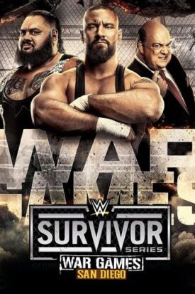 پوستر رسمی فیلم Survivor Series: WarGames (2025)