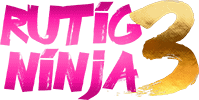 لوگوی رسمی فیلم Checkered Ninja 3 (2025)