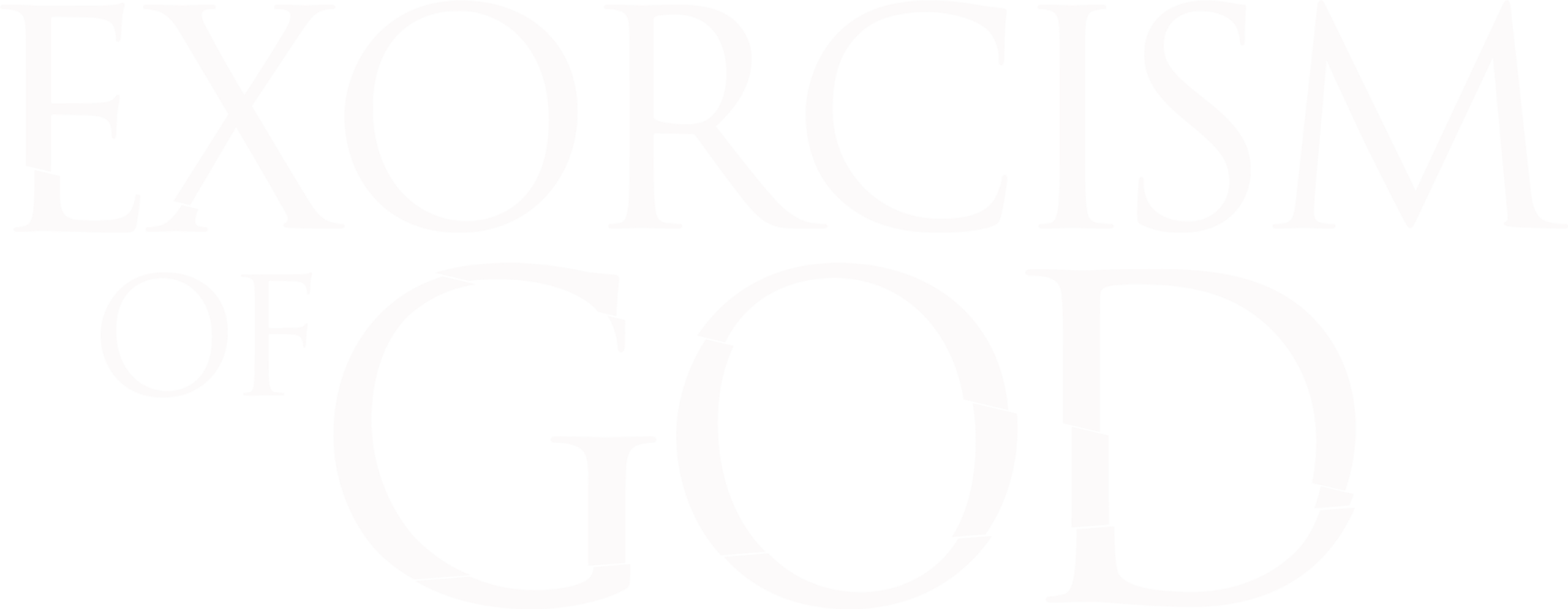 لوگوی رسمی فیلم The Exorcism of God (2021)