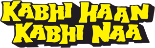 لوگوی رسمی فیلم Kabhi Haan Kabhi Naa (1994)