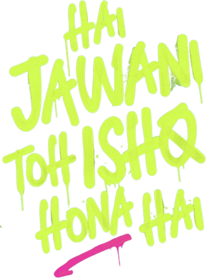 لوگوی رسمی فیلم Hai Jawani Toh Ishq Hona Hai (2026)