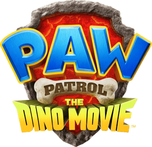 لوگوی رسمی فیلم PAW Patrol: The Dino Movie (2026)
