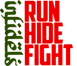 لوگوی رسمی فیلم Run Hide Fight: Infidels (2026)