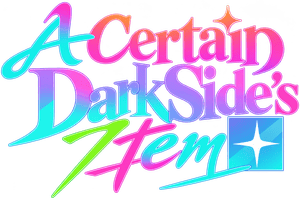 لوگوی رسمی انیمه A Certain Dark Item (2026)